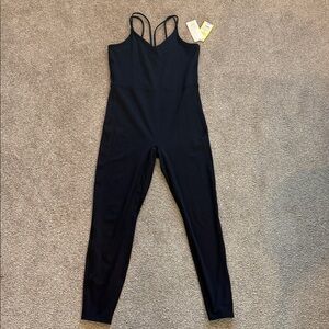 Black All in Motion Brush Sculpt Body Suit M